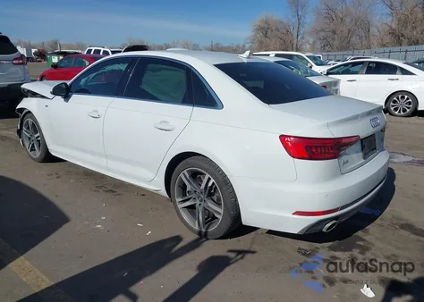 2017 Audi A4 2.0T Premium z USA, uszkodzony, nr VIN WAUENAF49HN020699